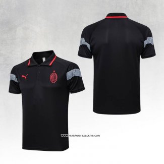 AC Milan Shirt Polo 23/24 Black