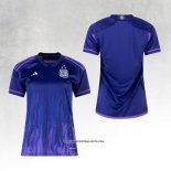 Argentina Away 3 Star Shirt Women 2022