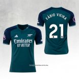 Arsenal Player Fabio Vieira Third Shirt 23/24