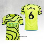 Arsenal Player Gabriel Away Shirt 23/24