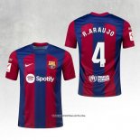 Barcelona Player R.Araujo Home Shirt 23/24