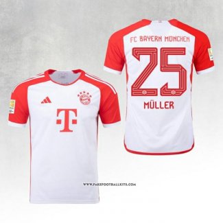 Bayern Munich Player Muller Home Shirt 23/24