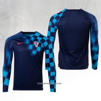 Croatia Away Shirt Long Sleeve 2022