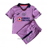 Cruz Azul Goalkeeper Shirt Kid 22/23 Purpura