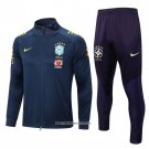 Jacket Tracksuit Brazil 22/23 Blue