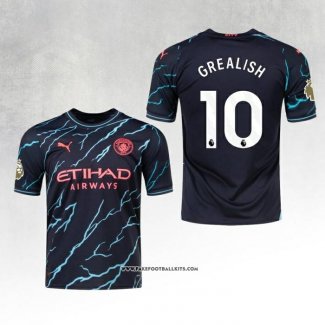 Manchester City Player Grealish Third Shirt 23/24