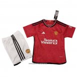 Manchester United Home Shirt Kid 23/24