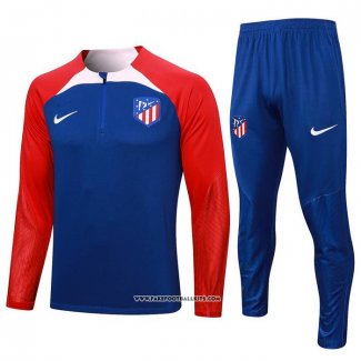 Sweatshirt Tracksuit Atletico Madrid 23/24 Blue