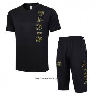 Tracksuit Paris Saint-Germain Jordan Short Sleeve 23/24 Black - Shorts