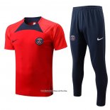 Tracksuit Paris Saint-Germain Short Sleeve 22/23 Red