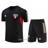 Tracksuit Sao Paulo Short Sleeve 23/24 Black - Shorts
