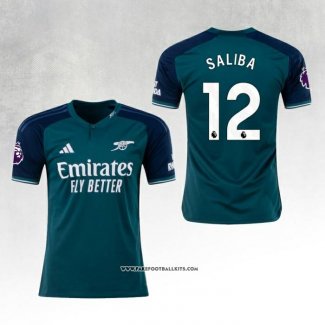 Arsenal Player Saliba Third Shirt 23/24