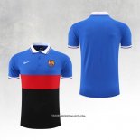 Barcelona Shirt Polo 22/23 Blue Red Black