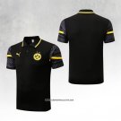 Borussia Dortmund Shirt Polo 22/23 Black and Yellow