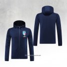 Chaqueta con Capucha del Italy 22/23 Blue