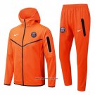 Hooded Tracksuit Paris Saint-Germain 22/23 Orange