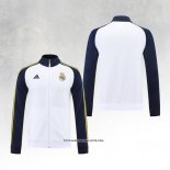 Jacket Real Madrid 22/23 White and Blue