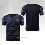 Manchester City Shirt Pre-Match 2022 Black