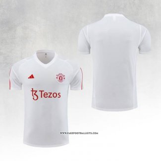 Manchester United Training Shirt 23/24 White