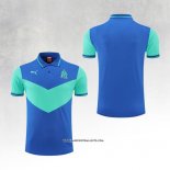 Olympique Marseille Shirt Polo 22/23 Blue and Green