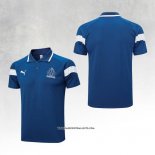 Olympique Marseille Shirt Polo 23/24 Blue
