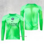 Paris Saint-Germain Goalkeeper Shirt Long Sleeve 22/23 Green