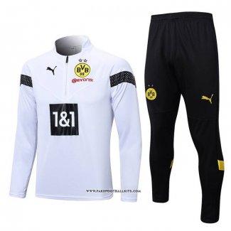 Sweatshirt Tracksuit Borussia Dortmund 22/23 White