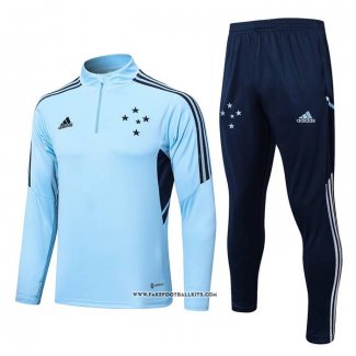 Sweatshirt Tracksuit Cruzeiro 22/23 Blue