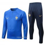 Sweatshirt Tracksuit France Kid 22/23 Blue