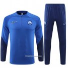 Sweatshirt Tracksuit Inter Milan 22/23 Blue