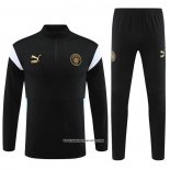 Sweatshirt Tracksuit Manchester City 23/24 Black