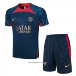 Tracksuit Paris Saint-Germain Short Sleeve 23/24 Blue - Shorts