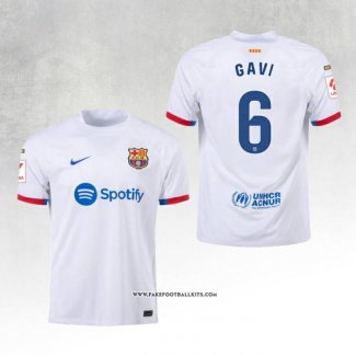 Barcelona Player Gavi Away Shirt 23/24