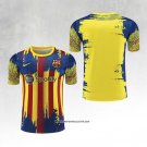 Barcelona Training Shirt 23/24 Yellow and Blue