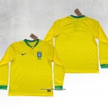 Brazil Home Shirt Long Sleeve 2022