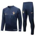 Jacket Tracksuit France 2022-2023 Blue