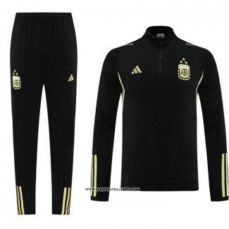 Sweatshirt Tracksuit Argentina 23/24 Black