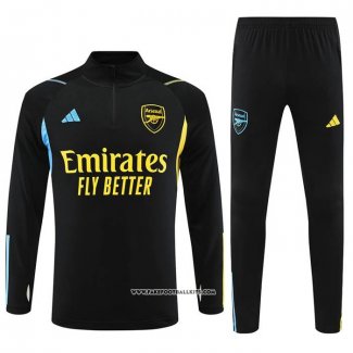 Sweatshirt Tracksuit Arsenal Kid 23/24 Black