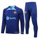 Sweatshirt Tracksuit Barcelona 2022-2023 Blue