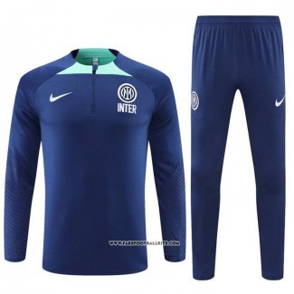 Sweatshirt Tracksuit Inter Milan 22/23 Blue