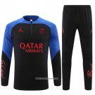 Sweatshirt Tracksuit Paris Saint-Germain Jordan 22/23 Black