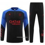 Sweatshirt Tracksuit Paris Saint-Germain Jordan 22/23 Black