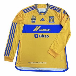 Tigres UANL Home Shirt Long Sleeve 23/24