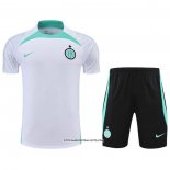 Tracksuit Inter Milan Short Sleeve 22/23 White - Shorts