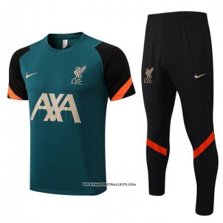 Tracksuit Liverpool Short Sleeve 22/23 Green