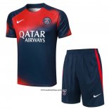 Tracksuit Paris Saint-Germain Short Sleeve 23/24 Red and Blue - Shorts