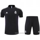 Tracksuit Real Madrid Short Sleeve 22/23 Black and Purpura - Shorts