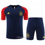 Tracksuit Spain Short Sleeve 23/24 Blue - Shorts
