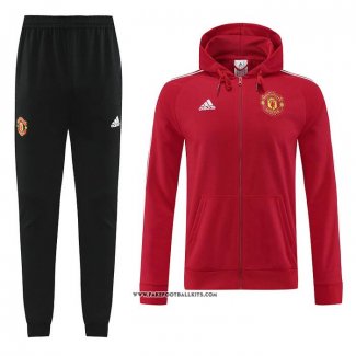 Hooded Tracksuit Manchester United 22/23 Red