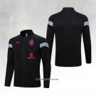 Jacket AC Milan 22/23 Black and Red